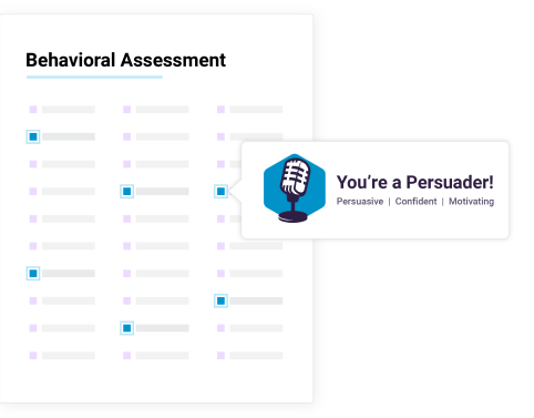 PI Behavioral Assessment graphic
